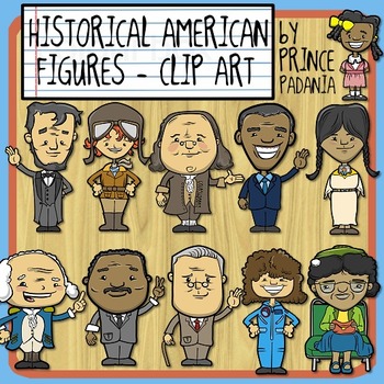 Preview of Historical Americans Clip Art
