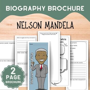 biography of nelson mandela 3 pages