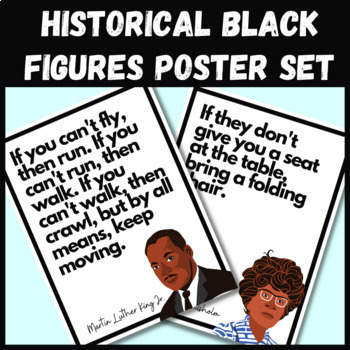 Preview of Historical Black Figures Classroom Posters (set of 5)