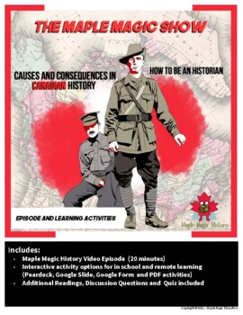 Preview of Canadian History Grade 8: Creating Canada Lesson + Activities