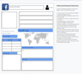 Historical "Fakebook" Template - Distance Learning