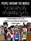 Historical/ Famous Biography Research Organizer