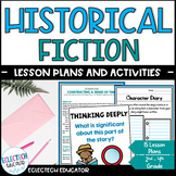 Historical Fiction Reading Lessons, Comprehension Checks, 