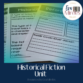 Preview of Historical Fiction-No Prep Upper Elementary Unit