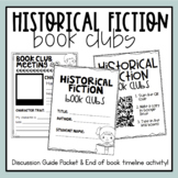 Historical Fiction Book Clubs (Digital & Paper Options)