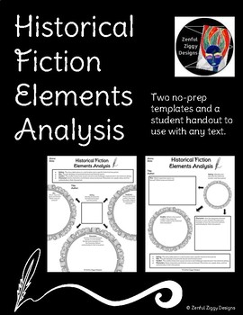 Preview of Historical Fiction Analysis #2- No Prep!