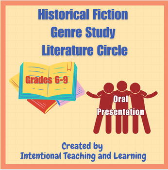 Preview of Historical Fiction Genre Study Literature Circle Project