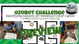 Historical Fiction Genre Study using Ozobot!