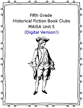 Preview of Historical Fiction Interactive Notebook (Grade 5) *Digital Version