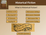 Historical Fiction Mini-Lessons