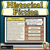 Historical Fiction Passages Boom Cards (Set 1)