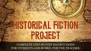 Preview of Historical Fiction Project - Creative Writing + Historical Research!