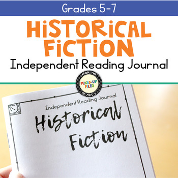 Preview of Historical Fiction Reading Response Journal
