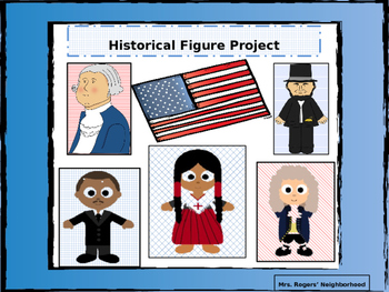 Preview of Historical Figure Project with Rubric