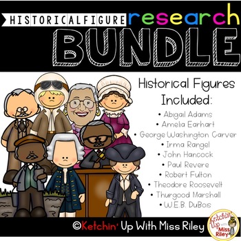 Preview of Historical Figure Research Bundle
