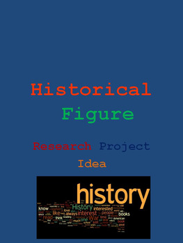 Preview of Historical Figure Research Project Idea