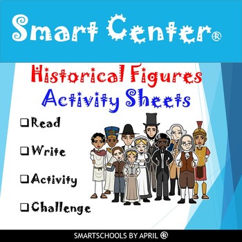 Preview of Smart Center® Historical Figures - Activity sheets