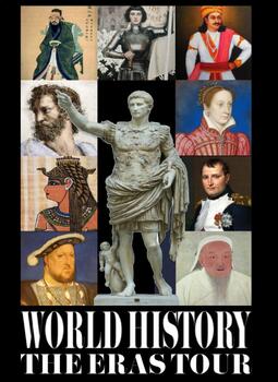 Preview of Historical Figures Eras Tour Social Studies Poster - The Eras Tour