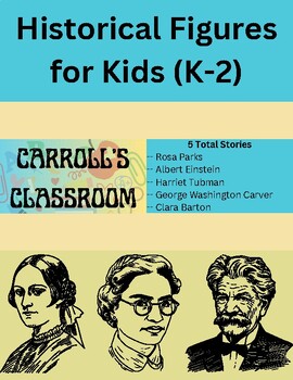 Preview of Historical Figures for Kids (K-2) 4