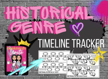 Preview of Historical Genre Timeline Tracker--Reading Challenges