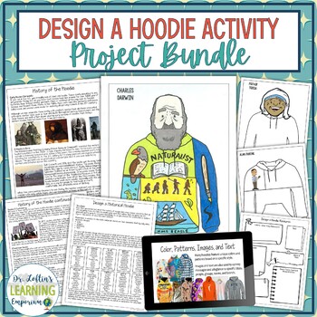 Preview of Design a Hoodie Activity No Prep Social Studies Project Bundle
