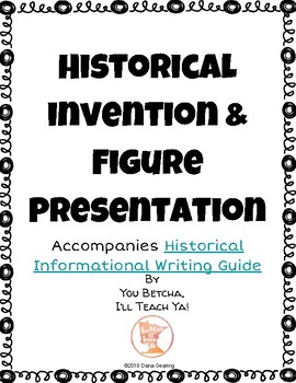Preview of Historical Invention and Figure Writing Presentation