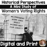 Historical Perspectives -A Mini Study of Women's Voting Ri