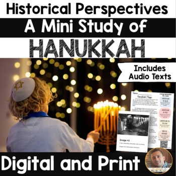 Preview of Historical Perspectives - Hanukkah Traditions Pack Print/Digital Grades 3-6