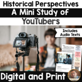 Historical Perspectives- Making Money on YouTube for Grades 3-6