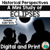 Solar Eclipse 2024 Activities - Grades 3-5 - Historical Pe