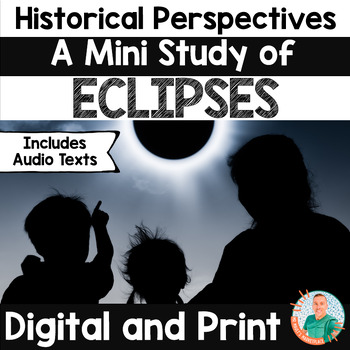 Preview of Solar Eclipse 2024 Activities - Grades 3-5 - Historical Perspectives Mini Study