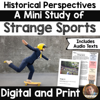 Preview of Historical Perspectives - Strange Sports - Print and Digital for Grades 2-5