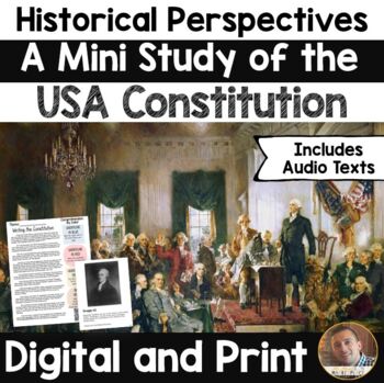 Preview of Historical Perspectives -Writing the Constitution- Includes Print + Digital