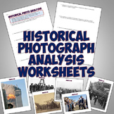 Historical Photograph Analysis Worksheets & Examples