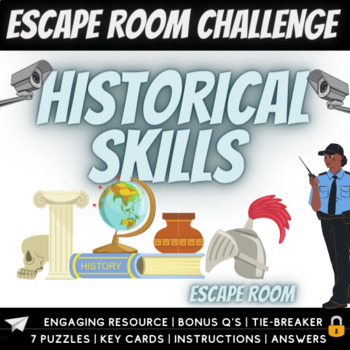 Preview of Historical Skills -  History Escape Room