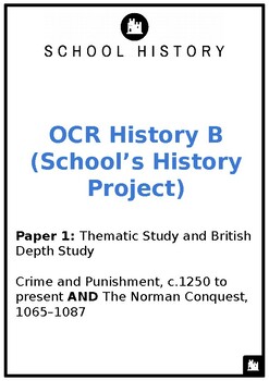 Preview of Historical Source-Based Assessment: Crime & Punishment and Norman Conquest