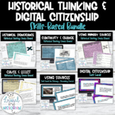 Historical Thinking + Digital Citizenship Skills Bundle *B