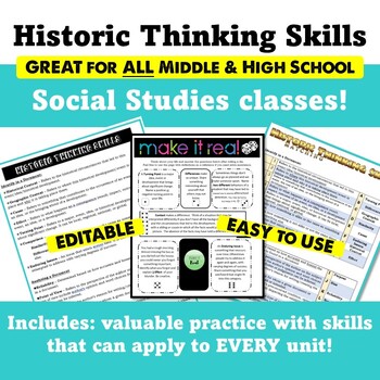 Preview of Historical Thinking Skills