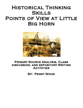 Preview of Historical Thinking Skills Points of View at Little Big Horn