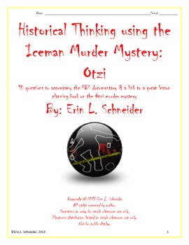 Preview of Historical Thinking using the Iceman Murder Mystery:  Otzi