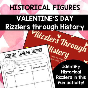 Preview of Historical Valentine's Day Activity / Historical Rizzlers / Historical Figures