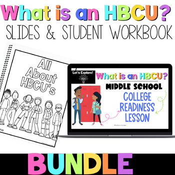Preview of Historically Black Colleges and Universities HBCU Bundle Powerpoint Worksheets