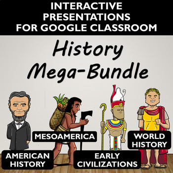 Preview of History Activities for Google Slides Mega-Bundle- Distance Learning