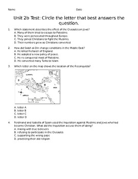 Preview of History Alive! 7th Grade Unit 2 Supplements: Islam and the Middle East