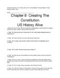 History Alive!(The United States Through Modern Times): Ch