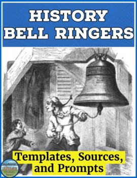 Preview of History Bell Ringer Templates and Prompts