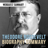 Teddy Theodore Roosevelt: Graphic Organizer Webquest Resea