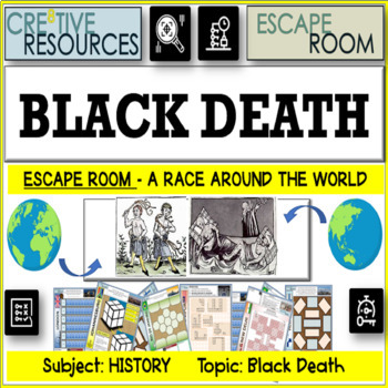 Preview of History - Black Death Escape Room (European History Middle Ages)