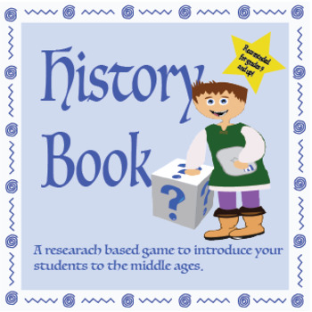 Preview of History Book – Guess Who! /Middle Ages Research Game/ ELA CCSS Aligned!