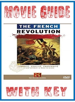 Preview of History Channel French Revolution Documentary Movie Questions with KEY